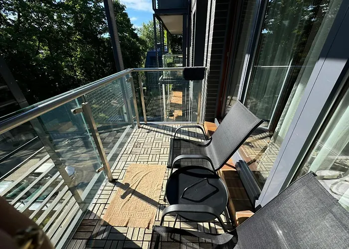 Apartamentai Prie Kalnu Parko شقة *